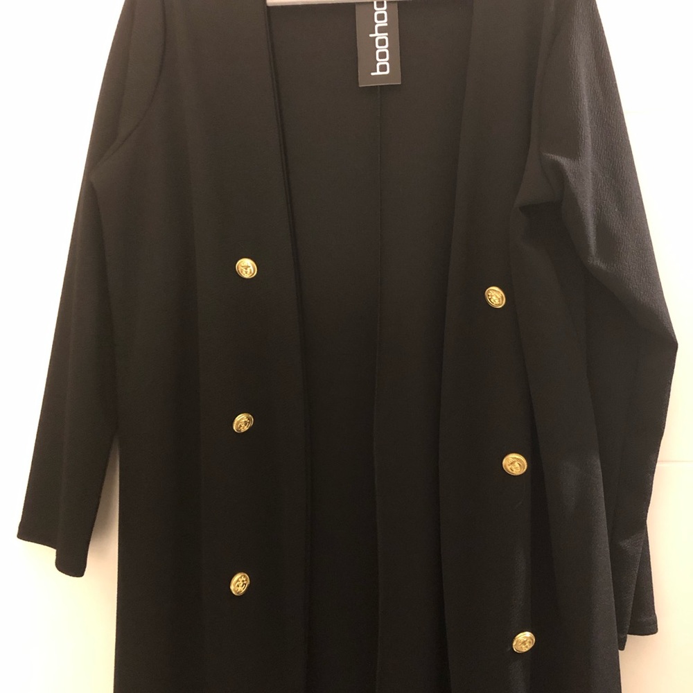 Boohoo long duster light weight jacket